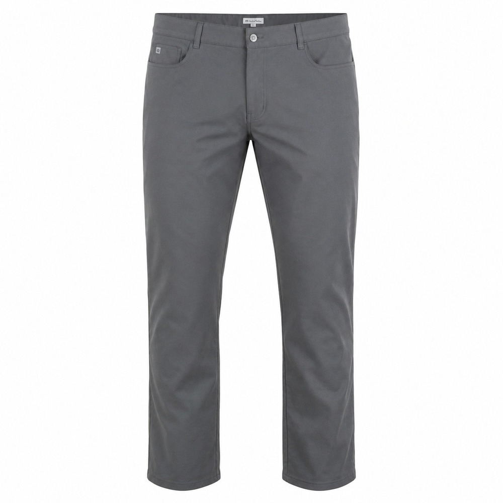 Peter Millar EB66 Performance Pants Mens 42x30 Iron Grey 5-Pocket Golf Trousers